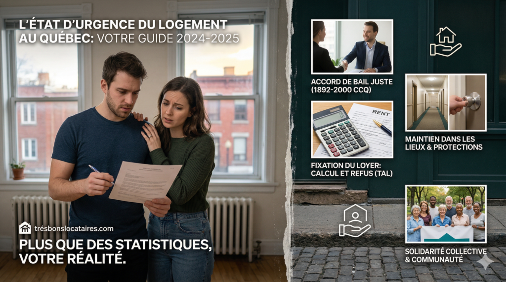 Crise du Logement 2024-2025 : Guide de Survie Juridique pour les Locataires Québécois (Locataires vs Propriétaires)