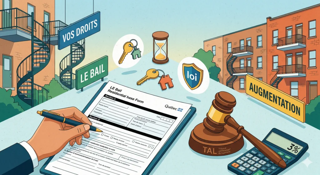 Contrat de bail, augmentation 3%