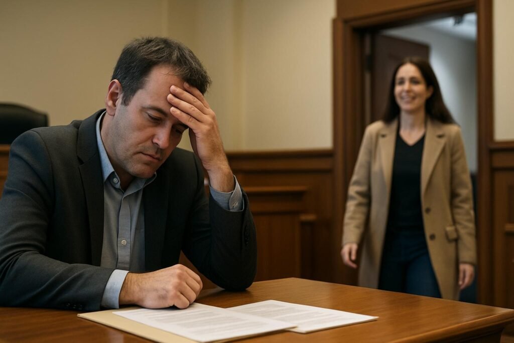 Affaire Savard c. Carrier 2026 : Le Guide Définitif sur vos Droits de Locataire au Québec Homme inquiet au bureau