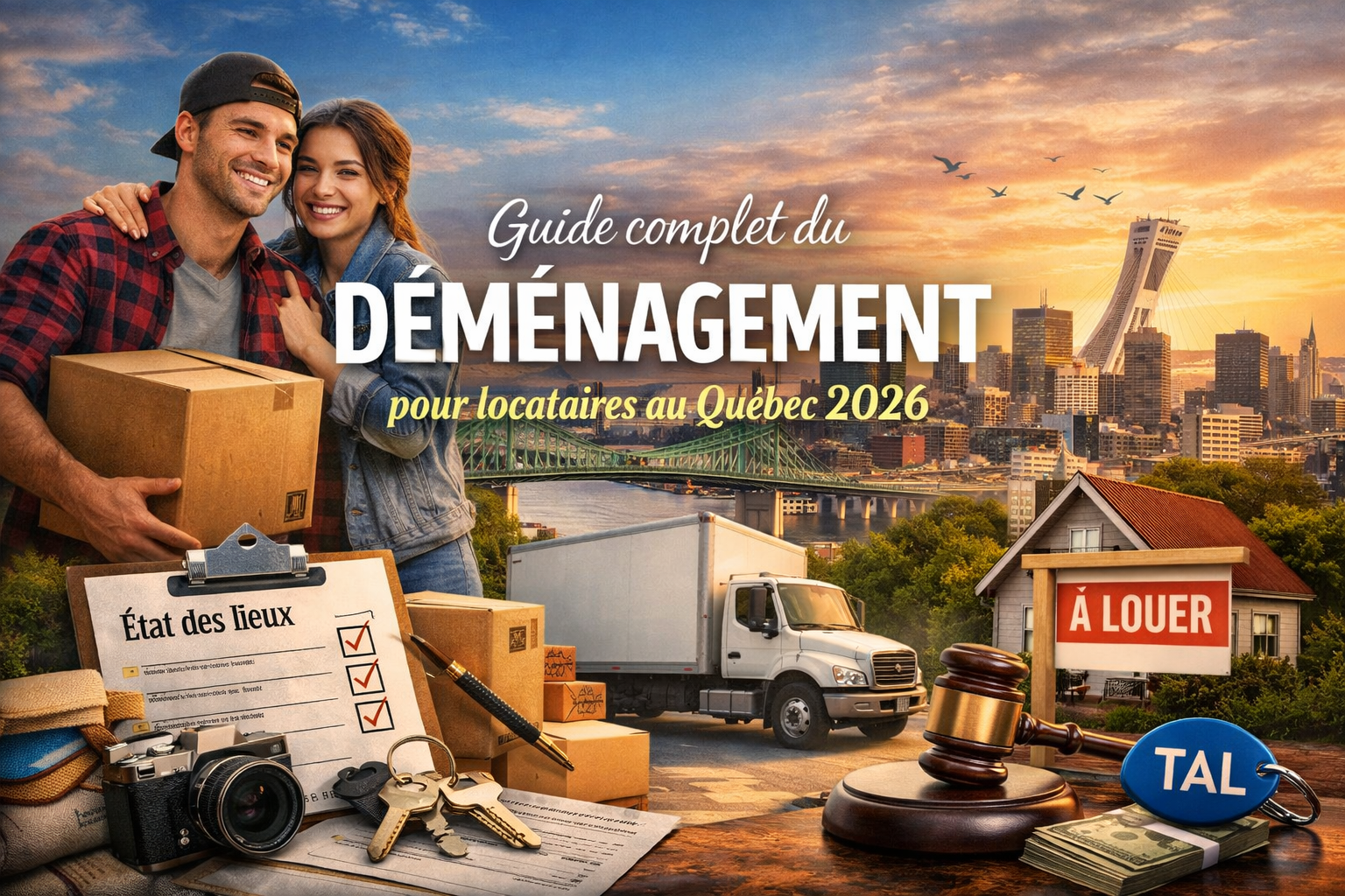 Guide complet du déménagement pour locataires au Québec (2026) Guide déménagement locataires Québec 2026