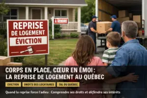 reprise de logement au québec